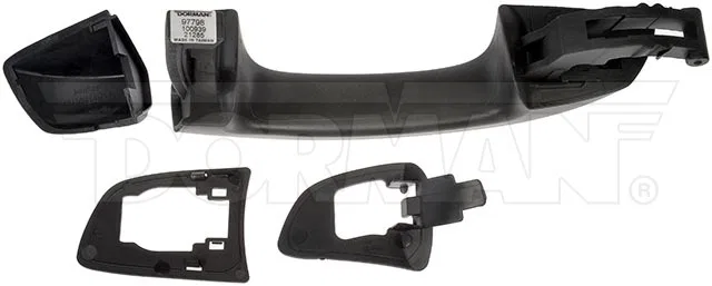 97798 – DORMAN Exterior Door Handle, OE Replacement Matte Black Plastic - view 2
